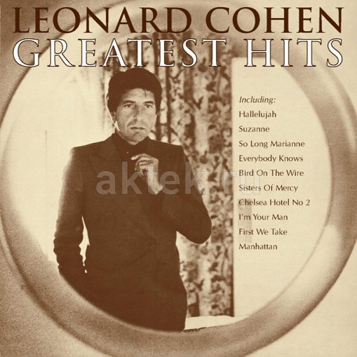 Виниловая пластинка LEONARD COHEN - GREATEST HITS 180 GRAM BLACK VINYL 12"