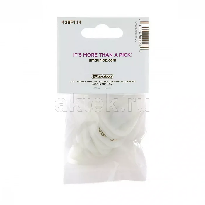 Dunlop 428P114 Tortex Flex Standard 12Pack медиаторы, 1,14 мм 4