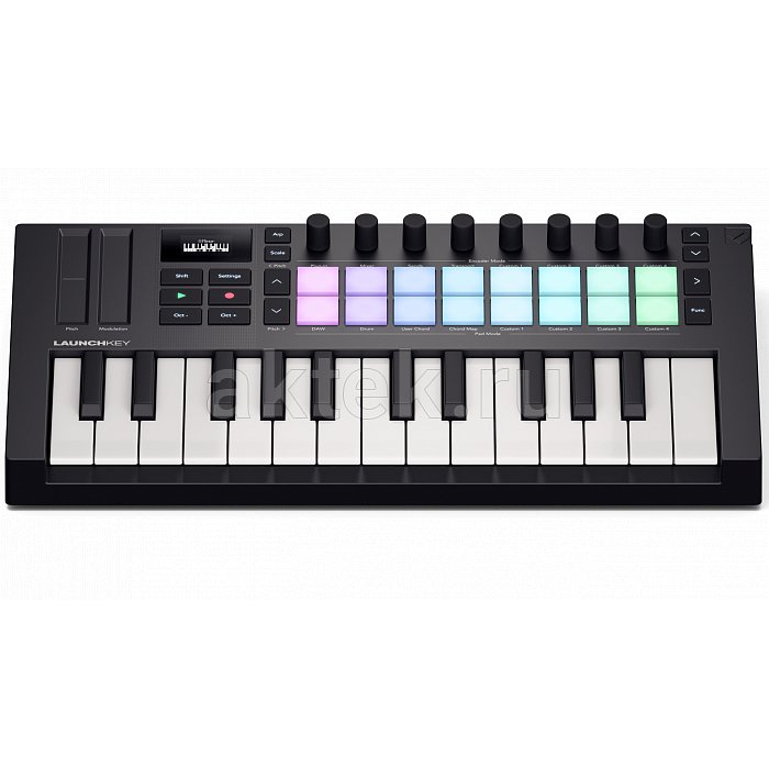 Novation Launchkey Mini 25 Mk4 MIDI-клавиатура, 25 клавиш, USB 2