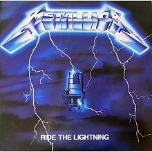 Виниловая пластинка METALLICA - RIDE THE LIGHTNING 180 GRAM BLACK VINYL 12"