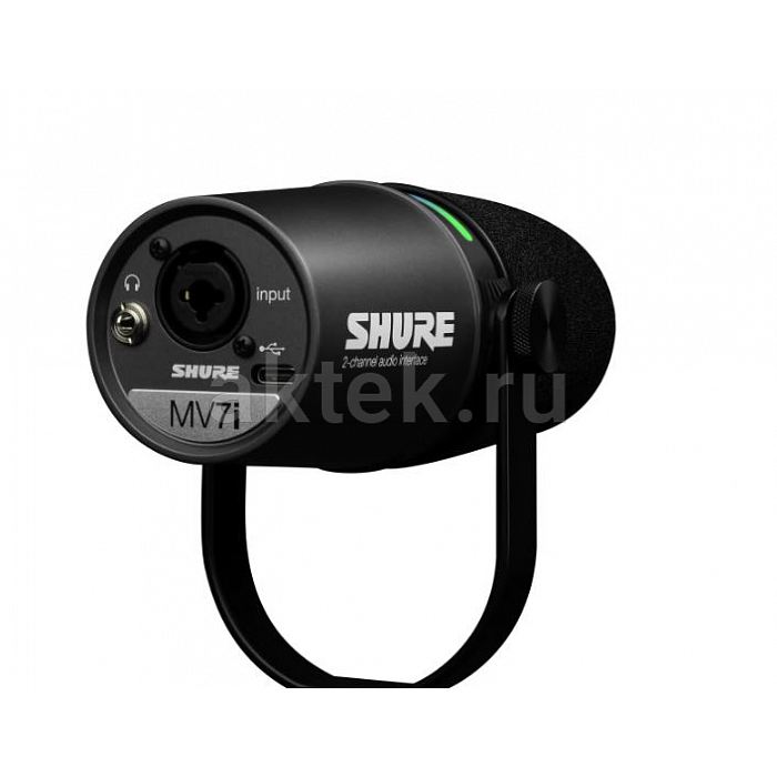 Shure MV7i цифровой USB-микрофон со встроенным аудиоинтерфейсом 7