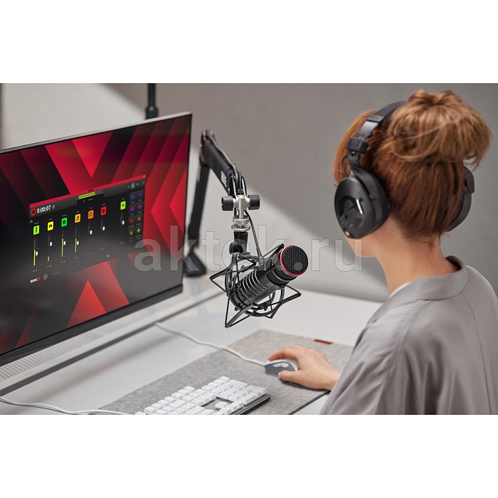 RODE XDM-100 + PSA1+ динамический кардиоидный USB микрофон. Битрейт 4