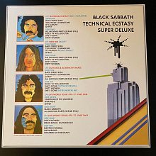 Виниловая пластинка BLACK SABBATH - TECHNICAL ECSTASY 180 GRAM BLACK VINYL SUPER DELUXE 12" 2