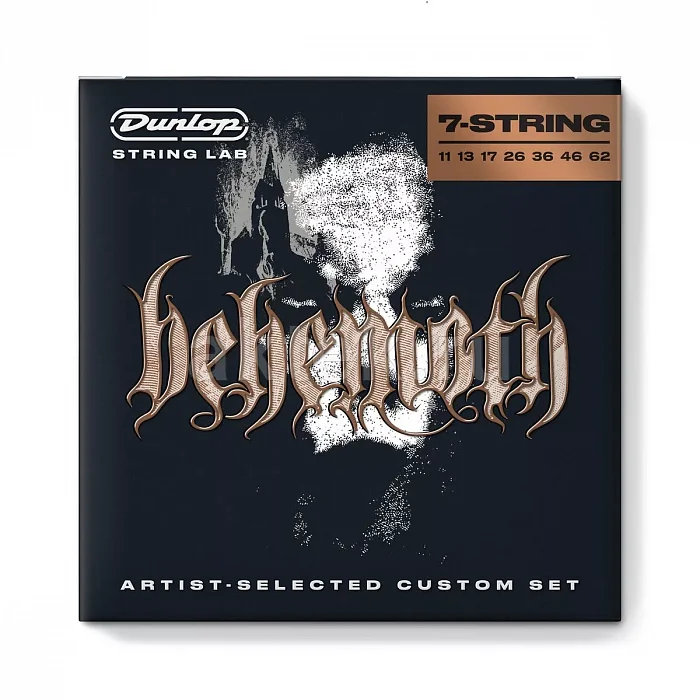 Dunlop BEHN1162-7 Behemoth комплект струн, 7 струн, калибр 11-62