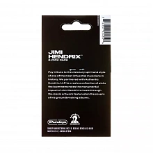 Dunlop JHP03H Jimi Hendrix Electric Ladyland медиаторы, жёсткие, 6 шт 2