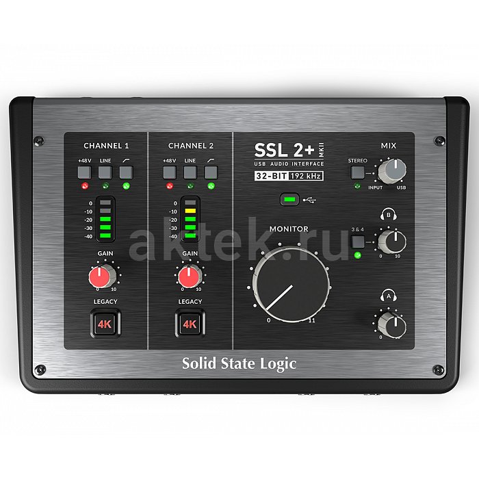Аудио интерфейс Solid State Logic SSL2+ MK2