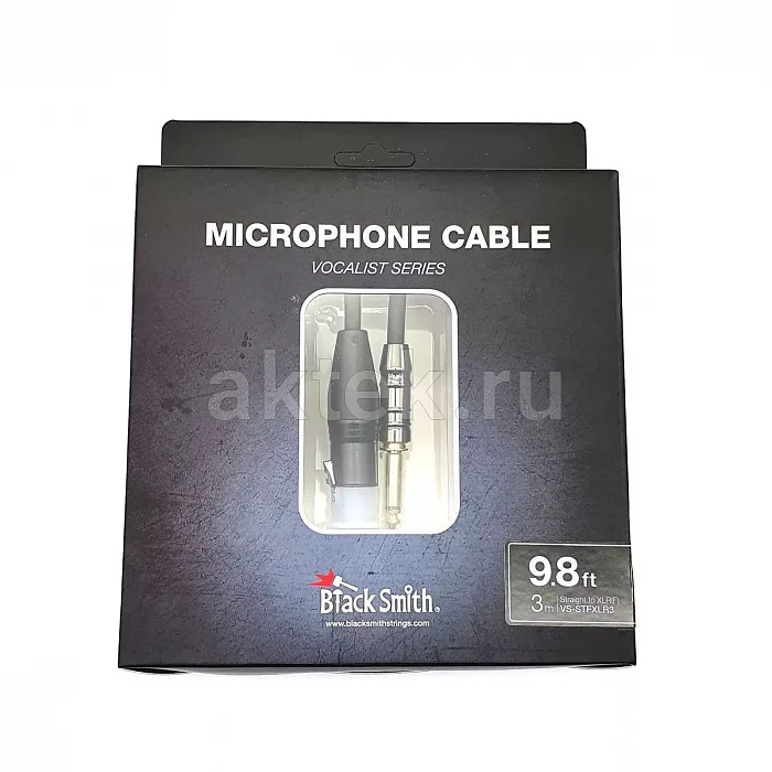BlackSmith Vocalist 9.8ft микрофонный кабель XLR–Jack 6,3 мм