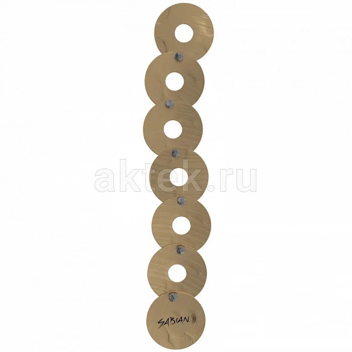 Sabian O-Zone Chain цепочка эффектов для тарелки, бронзовые диски 2