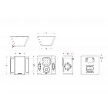 M&K Sound S150T White-Satin/White-Cloth тыловая трипольная акустика 5,25″/25–200Вт 3