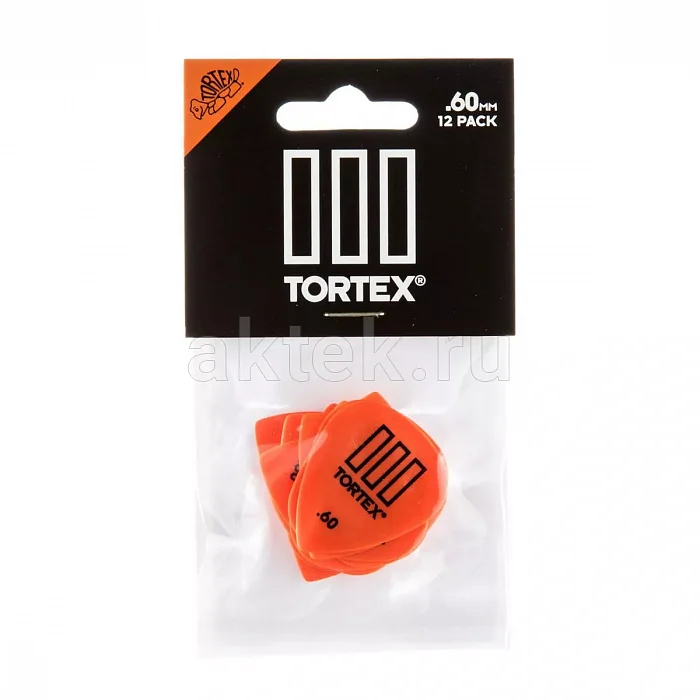 Dunlop 462P060 Tortex TIII 12Pack медиаторы, 12 шт 4