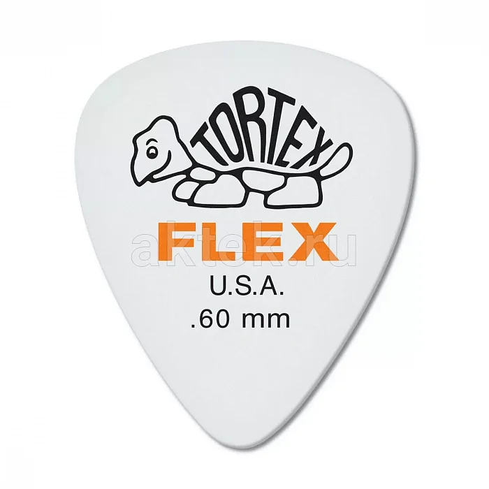 Dunlop 428P060 Tortex Flex Standard 12Pack медиаторы, 0,6 мм