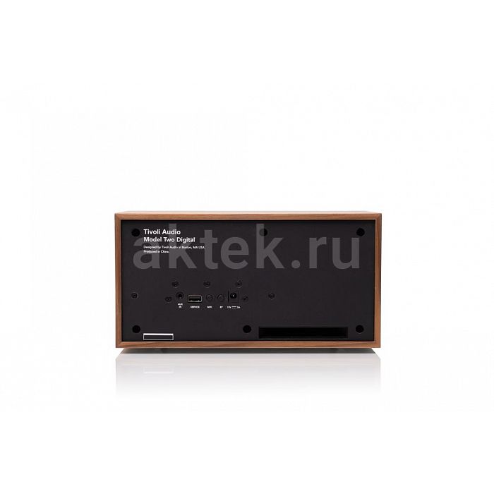 Tivoli Model Two Digital Walnut/Gold активная сетевая колонка 3,5дюйма/20Вт Wi-Fi 3