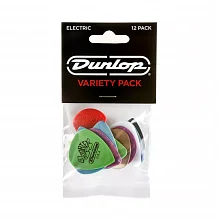 Dunlop PVP113 Variety Electric 12Pack медиаторы, tortex, 12 шт