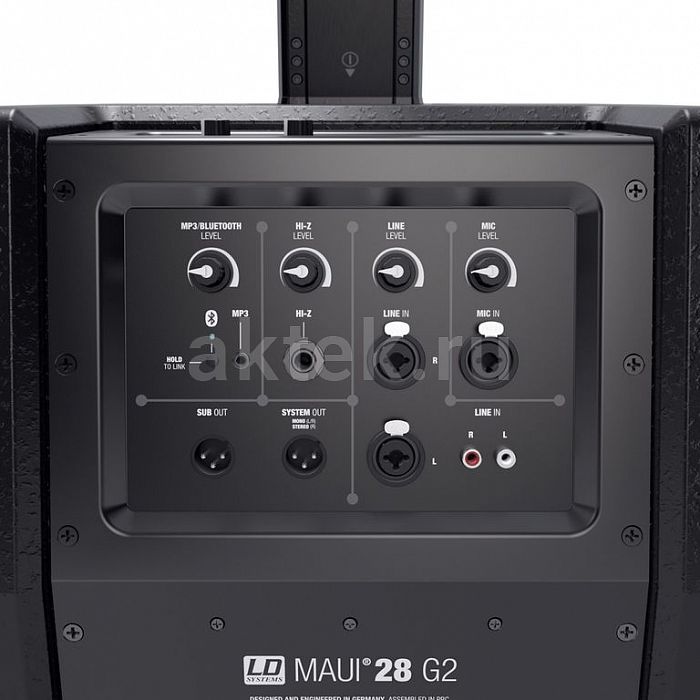 LD Systems MAUI 28 G2 Black активная колонна 16×3/2×8″ 1000Вт 10