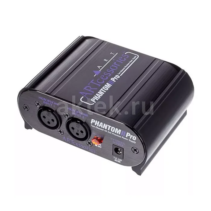 ART Phantom II Pro двухканальный источник фантомного питания 48 В 2