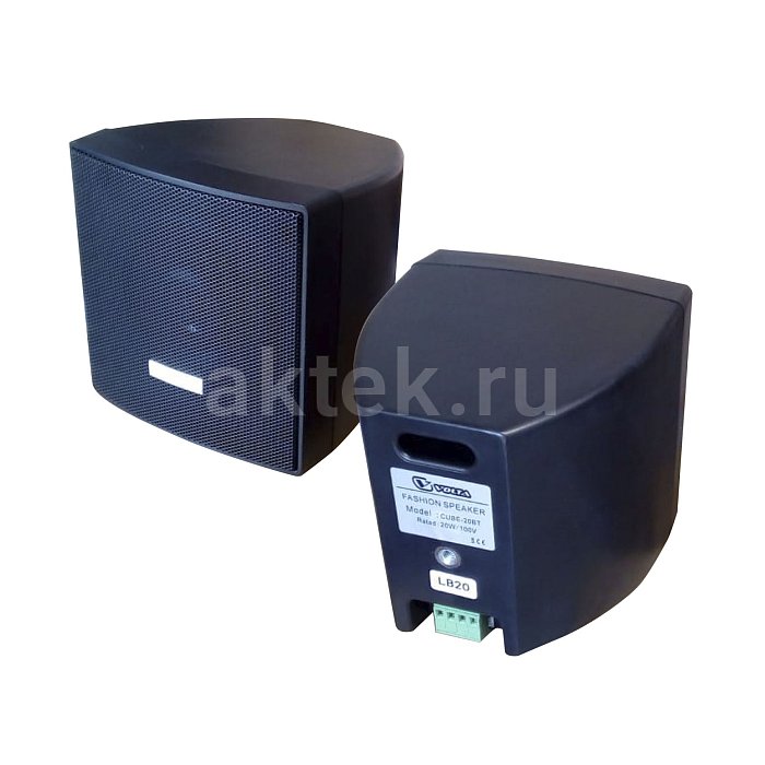 VOLTA CUBE-20TB настенный трансляционный громкоговоритель, 20 Вт/100 В, 2 полосы 2