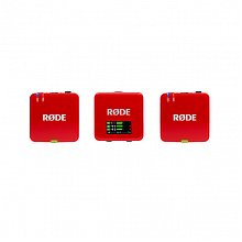 RODE Wireless GO (Gen 3) RED ультракомпактная двухканальная