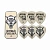 Dunlop PH122T073 Hetfield's White Fang Pick набор медиаторов, 0,73 мм