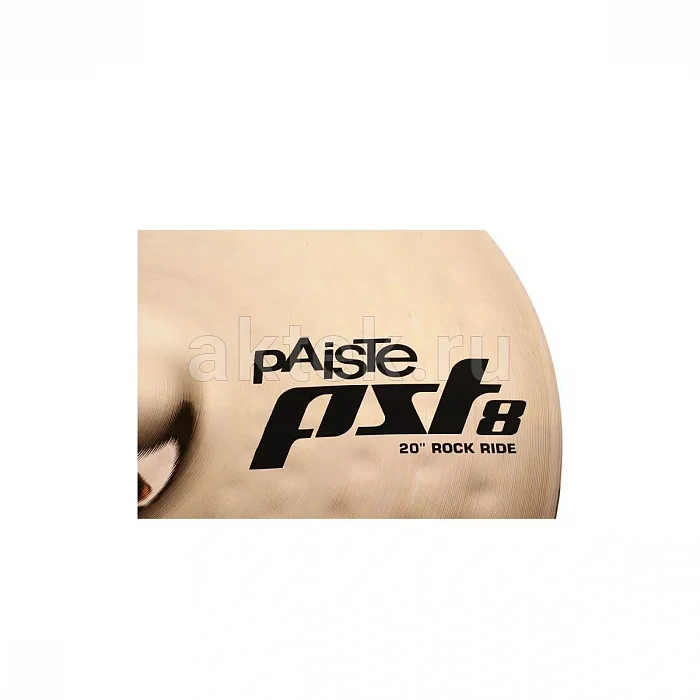 Paiste 20" PST8 Rock Ride тарелка, CUSN8 4