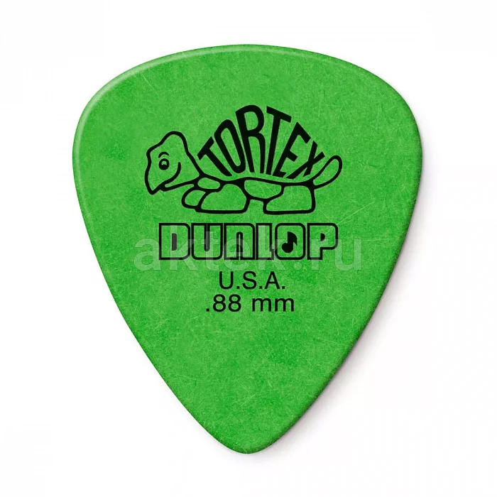 Dunlop 418P088 Tortex Standard медиаторы, 0,88 мм, 12 шт