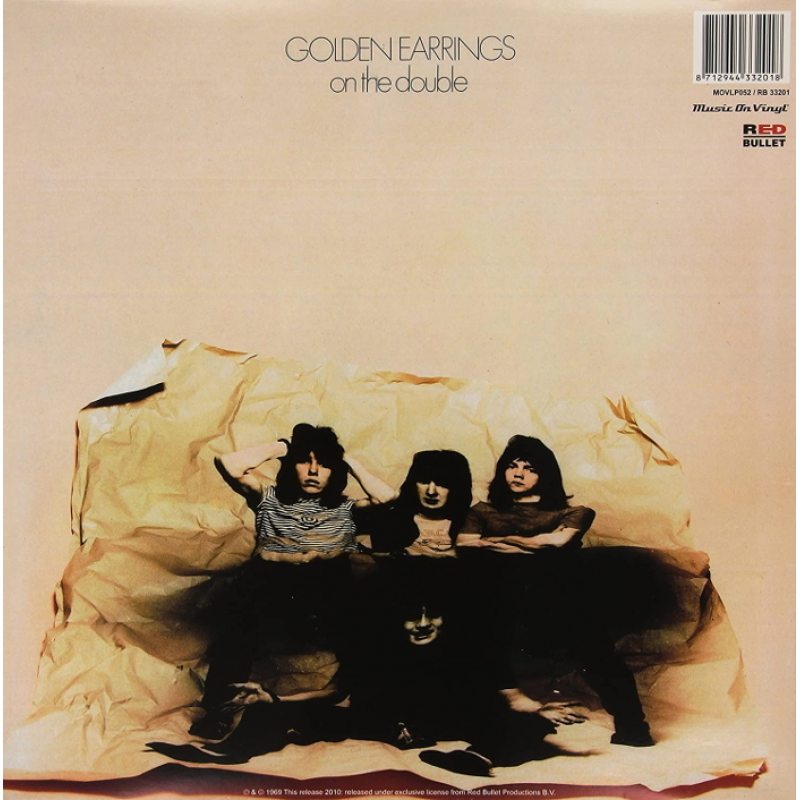 Виниловая пластинка GOLDEN EARRING - ON THE DOUBLE BLACK VINYL 12" 2