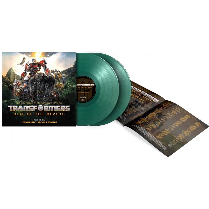 Виниловая пластинка OST - TRANSFORMERS:RISE OF THE BEASTS-CLRD- 180 GRAM GREEN VINYL 12" 3