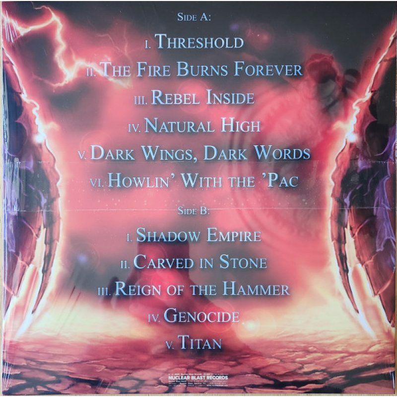 Виниловая пластинка HAMMERFALL - THRESHOLD COLORED VINYL 12" 3