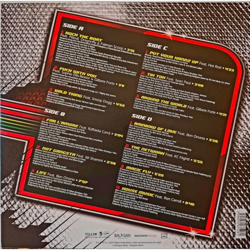 Виниловая пластинка BOB SINCLAR - DISCO CRASH BLACK VINYL 12" 2 Виниловая пластинка BOB SINCLAR - DISCO CRASH BLACK VINYL 12" 2