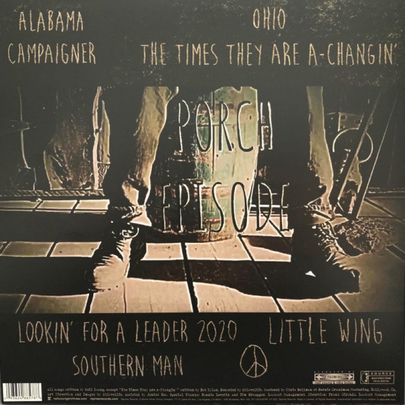 Виниловая пластинка NEIL YOUNG - THE TIMES BLACK VINYL 12" 2