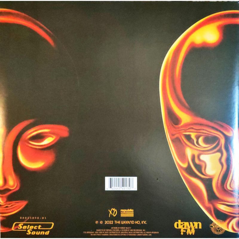 Виниловая пластинка WEEKND - DAWN FM BLACK VINYL 12" 2