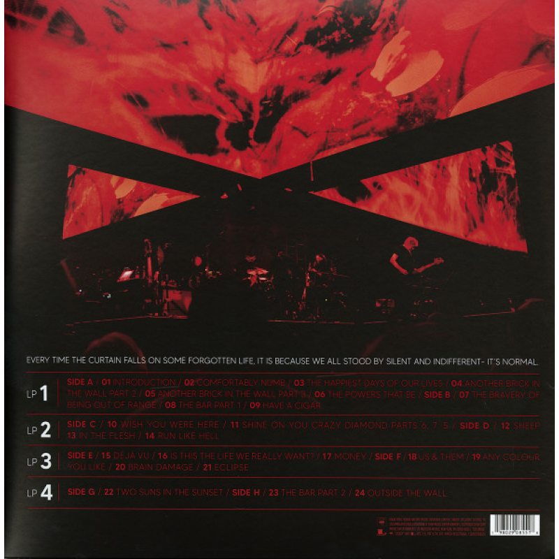 Виниловый бокс-сет ROGER WATERS - THIS IS NOT A DRILL - LIVE FROM PRAGUE BLACK VINYL 12" BOX SET 3
