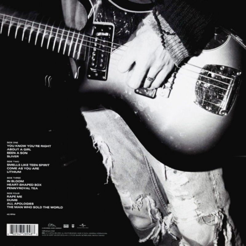 Виниловая пластинка NIRVANA - NIRVANA 180 GRAM BLACK VINYL 12" 2