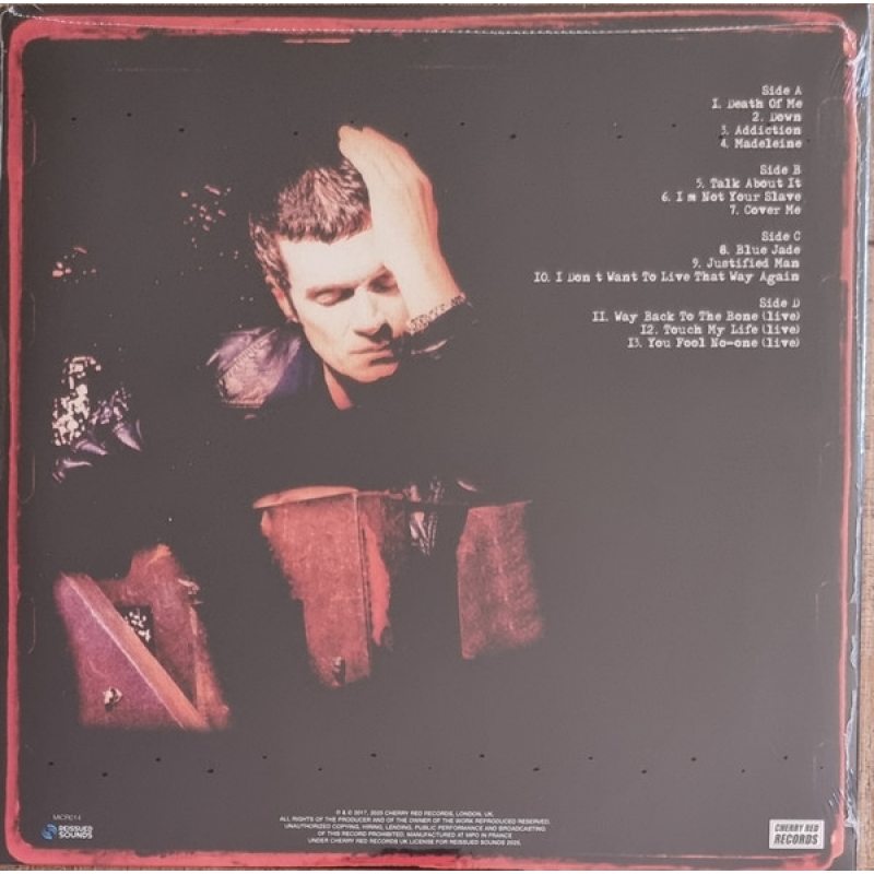 Виниловая пластинка GLENN HUGHES - ADDICTION BLACK VINYL 12" 2