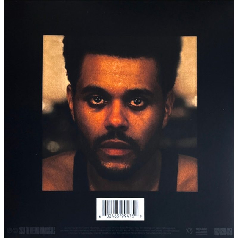 Виниловая пластинка WEEKND - HURRY UP TOMORROW BLACK VINYL 12" 3