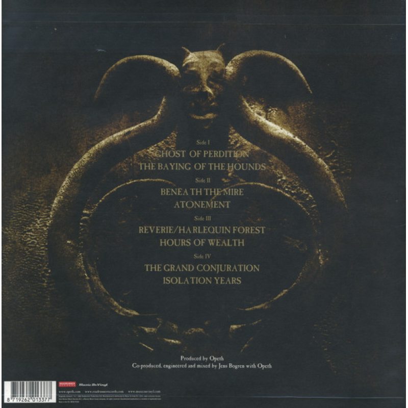 Виниловая пластинка OPETH - GHOST REVERIES BLACK VINYL 12" 2