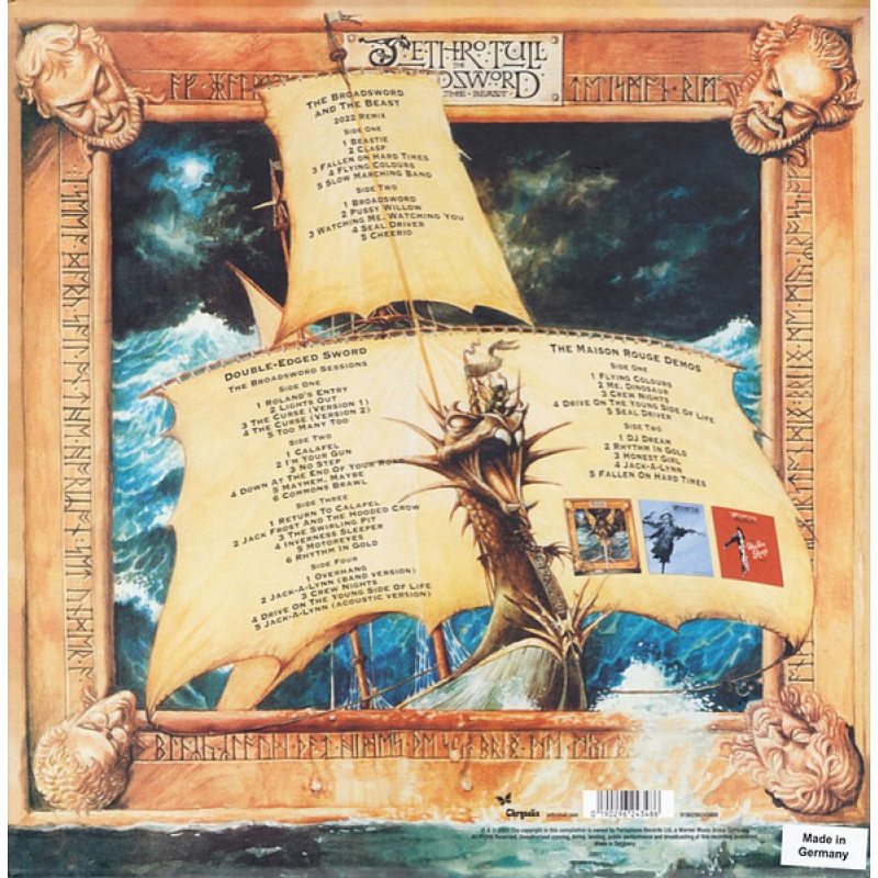 Виниловый бокс-сет JETHRO TULL - THE BROADSWORD AND THE BEAST (THE 40TH ANNIVERSARY VINYL EDITION) BLACK VINYL 12" BOX SET 2