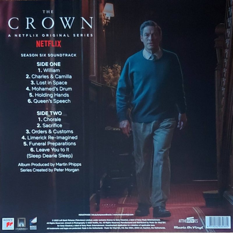Виниловая пластинка OST - CROWN SEASON 6 BLACK VINYL 12" 4