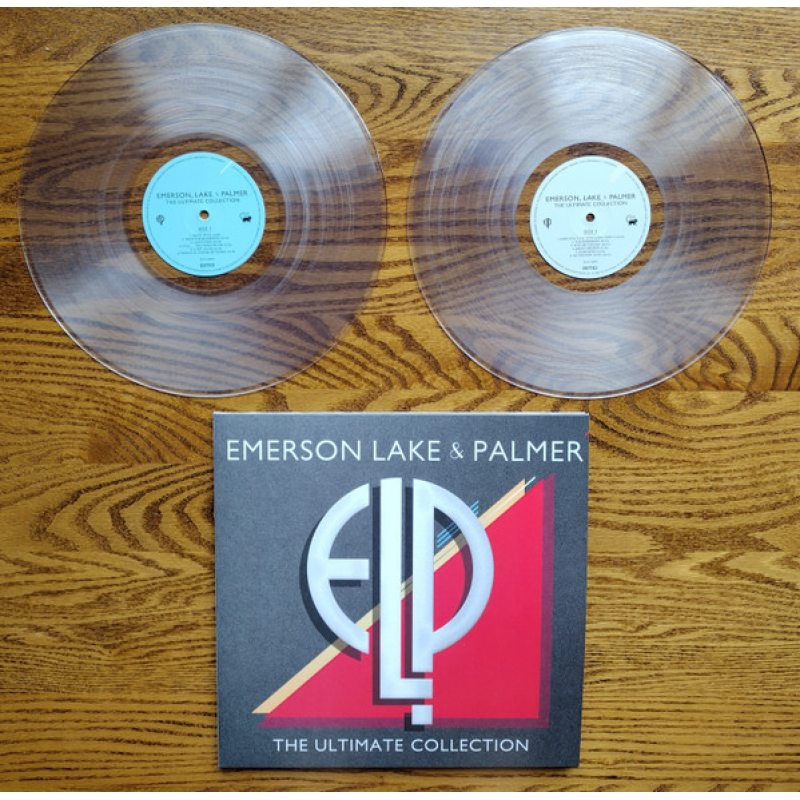 Виниловая пластинка EMERSON, LAKE & PALMER - THE ULTIMATE COLLECTION CLEAR VINYL 12" 2