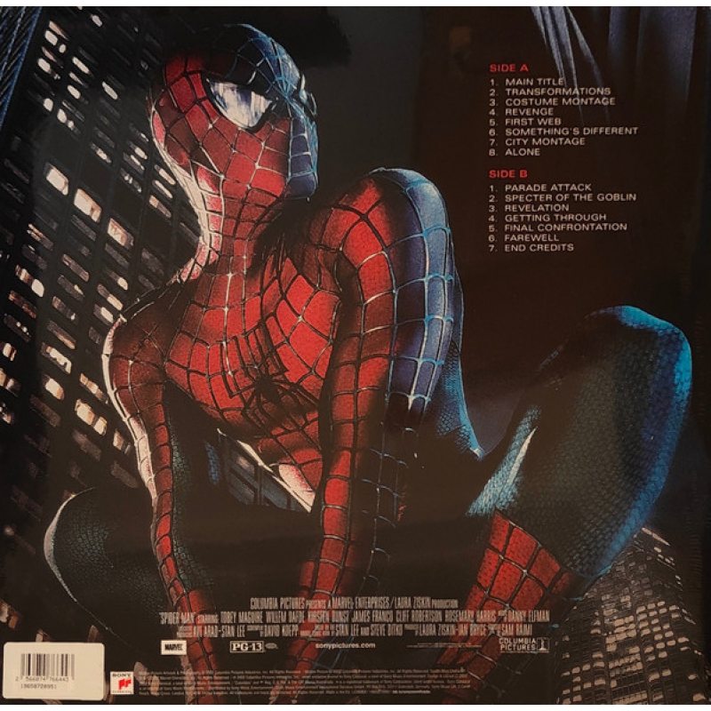 Виниловая пластинка OST - SPIDER-MAN ORIGINAL MOTION PICTURE SCORE GOLD VINYL 12" 2