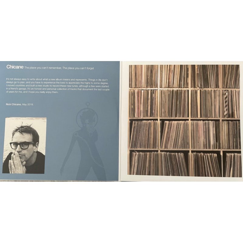 Виниловая пластинка CHICANE - PLACE YOU CAN'T REMEMBER 180 GRAM SMOKE COLORED VINYL 12" 2