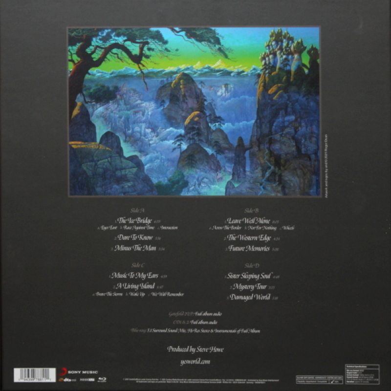Виниловый бокс-сет YES - QUEST GLOW IN THE DARK VINYL 12" BOX SET 3