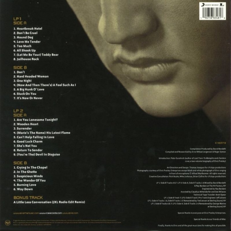 Виниловая пластинка ELVIS PRESLEY - ELVIS 30 #1 HITS GOLD VINYL 12" 3