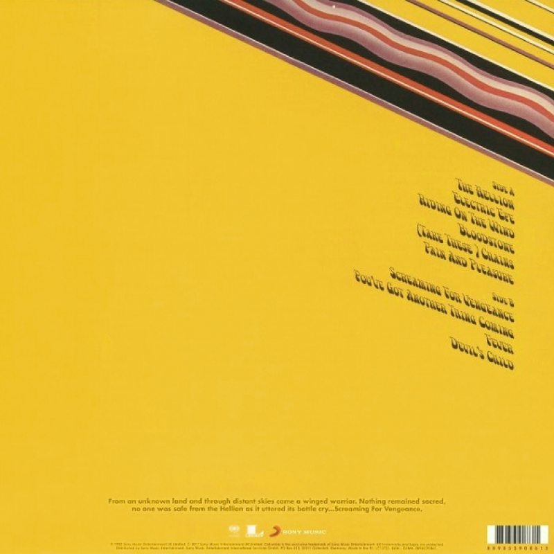 Виниловая пластинка JUDAS PRIEST - SCREAMING FOR VENGEANCE BLACK VINYL 12" 2
