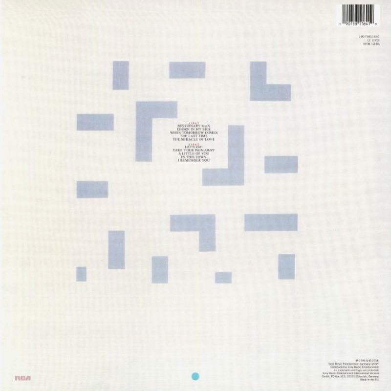 Виниловая пластинка EURYTHMICS - REVENGE BLACK VINYL 12" 2