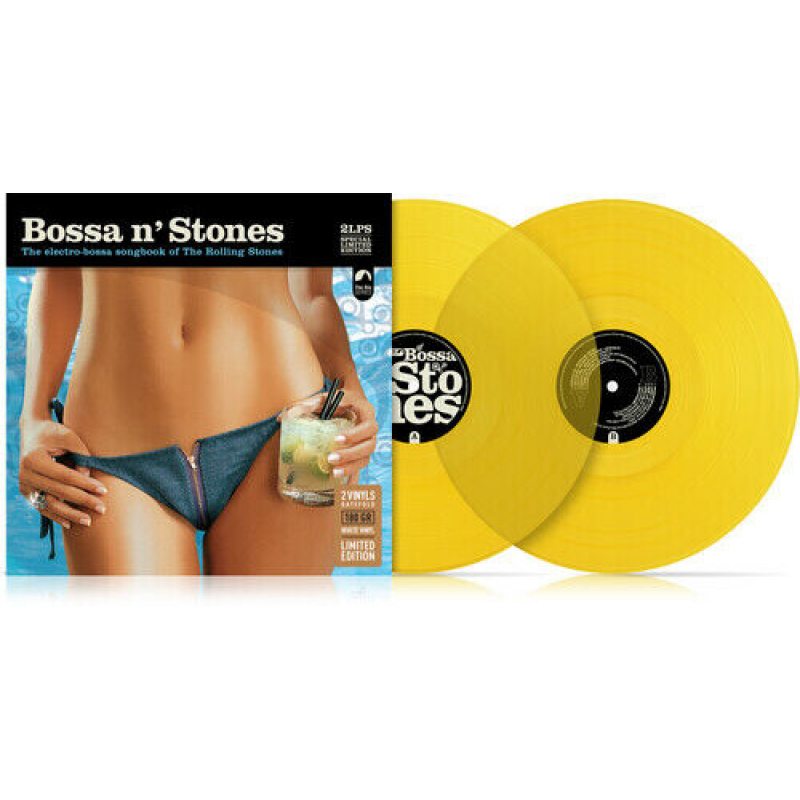 Виниловая пластинка  V/A - BOSSA N' STONES YELLOW VINYL 12" 2