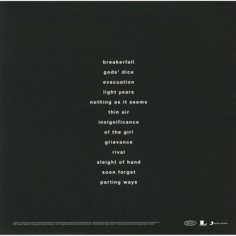 Виниловая пластинка PEARL JAM - BINAURAL BLACK VINYL 12" 3