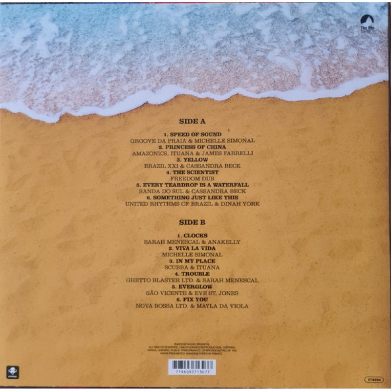 Виниловая пластинка V/A - BOSSA N' COLDPLAY YELLOW VINYL 12" 3