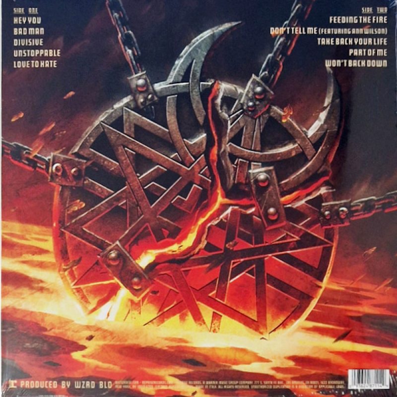 Виниловая пластинка DISTURBED - DIVISIVE BLACK VINYL 12" 3