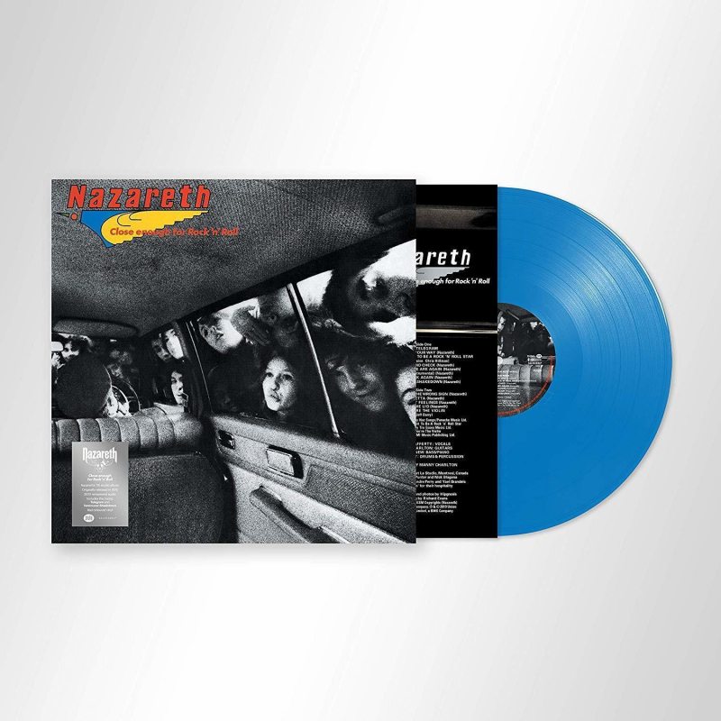 Виниловая пластинка NAZARETH - CLOSE ENOUGH FOR ROCK'N'RO BLACK VINYL 12" 2