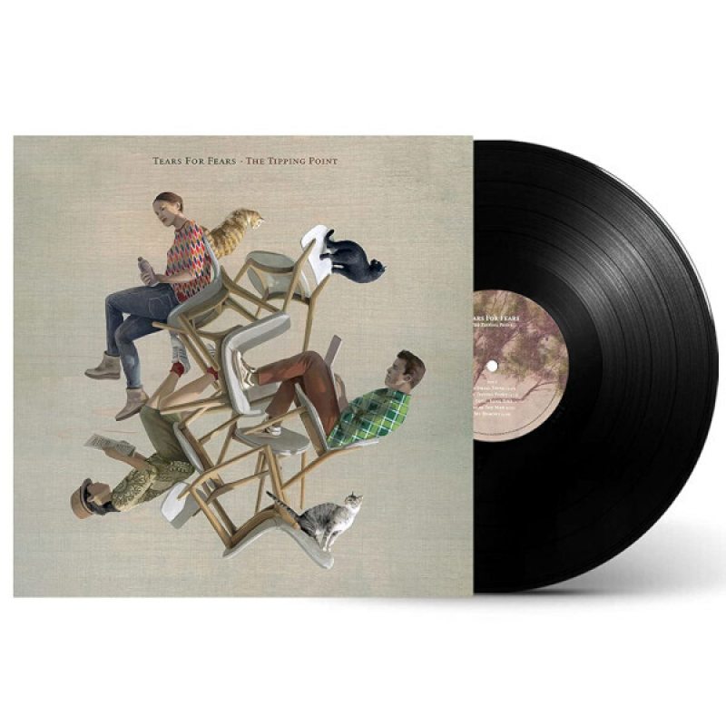 Виниловая пластинка TEARS FOR FEARS - TIPPING POINT BLACK VINYL 12" 2